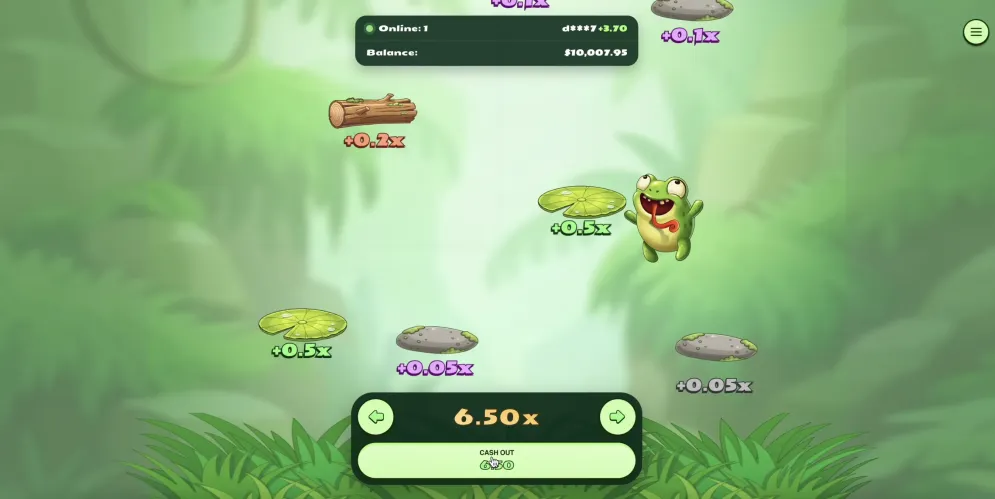 Frogger Jump Game